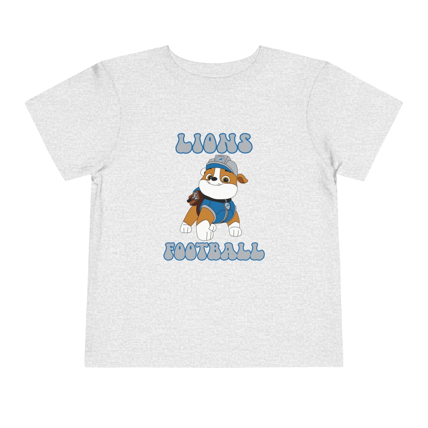 Rubble Paw Patrol Lions Football Design - Toddler Tee