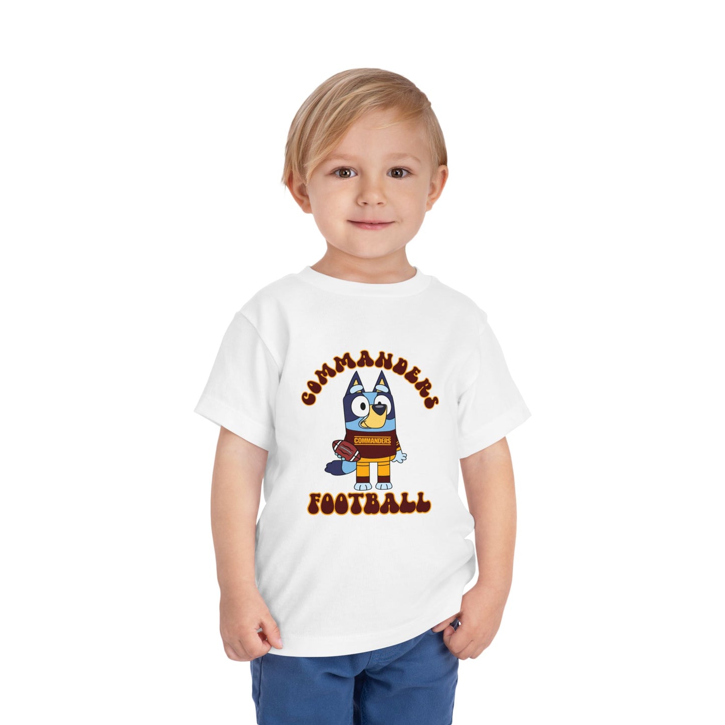 Bluey Washington Commanders Toddler Tee