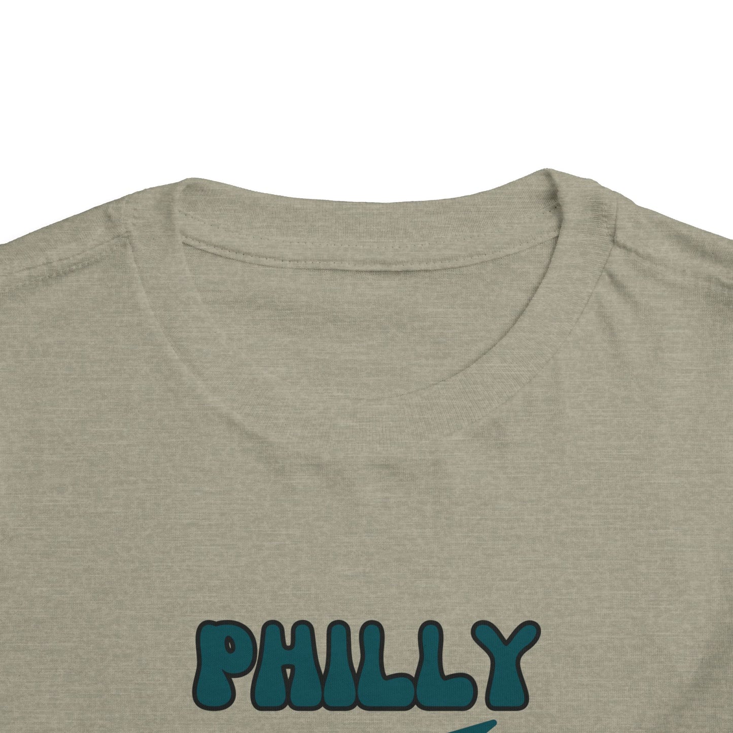 Toddler Bluey Design Philadelphia Eagles Football -Inspired T-Shirt