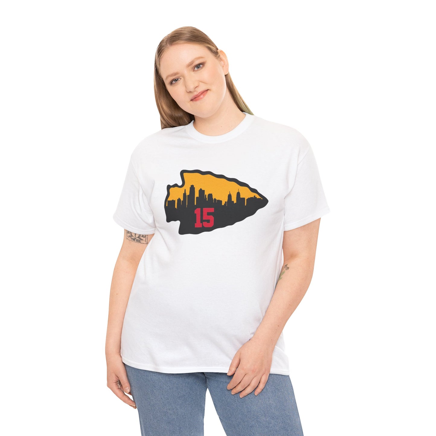 Unisex Kansas City 15 Mahomes Tee-Shirt