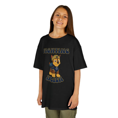 Chase Paw Patrol Fighting Irish College Football Design Youth Tee