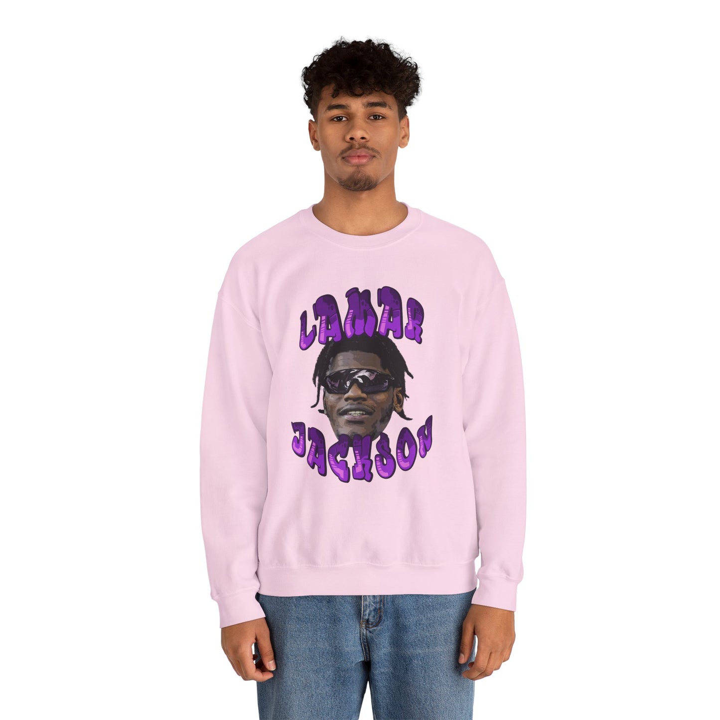 Lamar Jackson Comic Book Design Sweatshirt