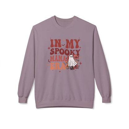 Halloween In My Spooky Mama Era Crewneck Sweatshirt – Comfort & Style for Spooky Season