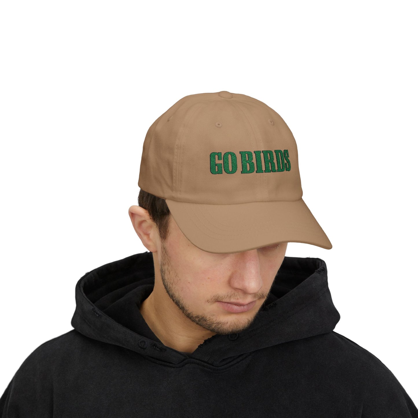 Embroidered Eagles 'Go Birds' Dad Hat