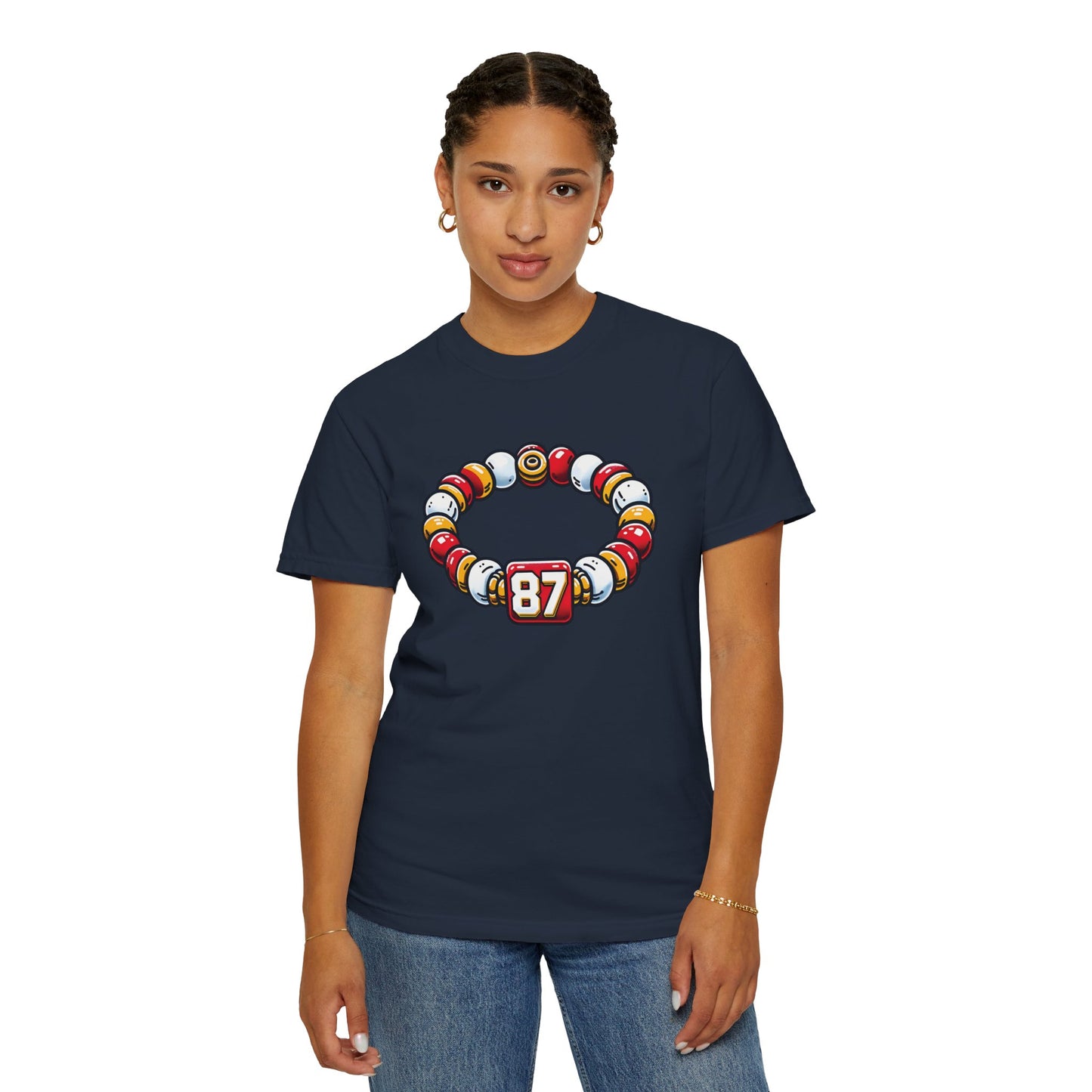 Travis Kelce 87 Swifties Bracelet T-Shirt