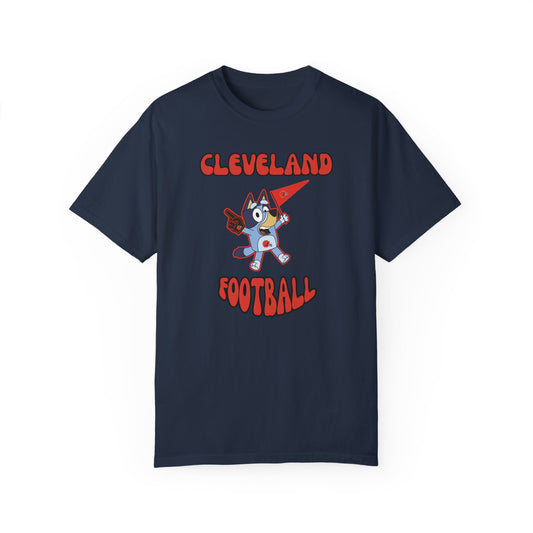 Unisex Bluey Design Cleveland Football -Inspired T-Shirt