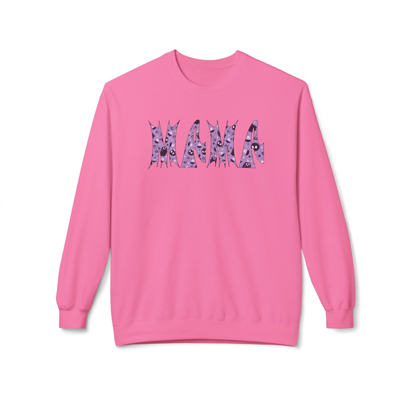 Halloween Trendy Mama Crewneck Sweatshirt – Comfort & Style for Spooky Season