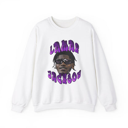 Lamar Jackson Comic Book Design Sweatshirt