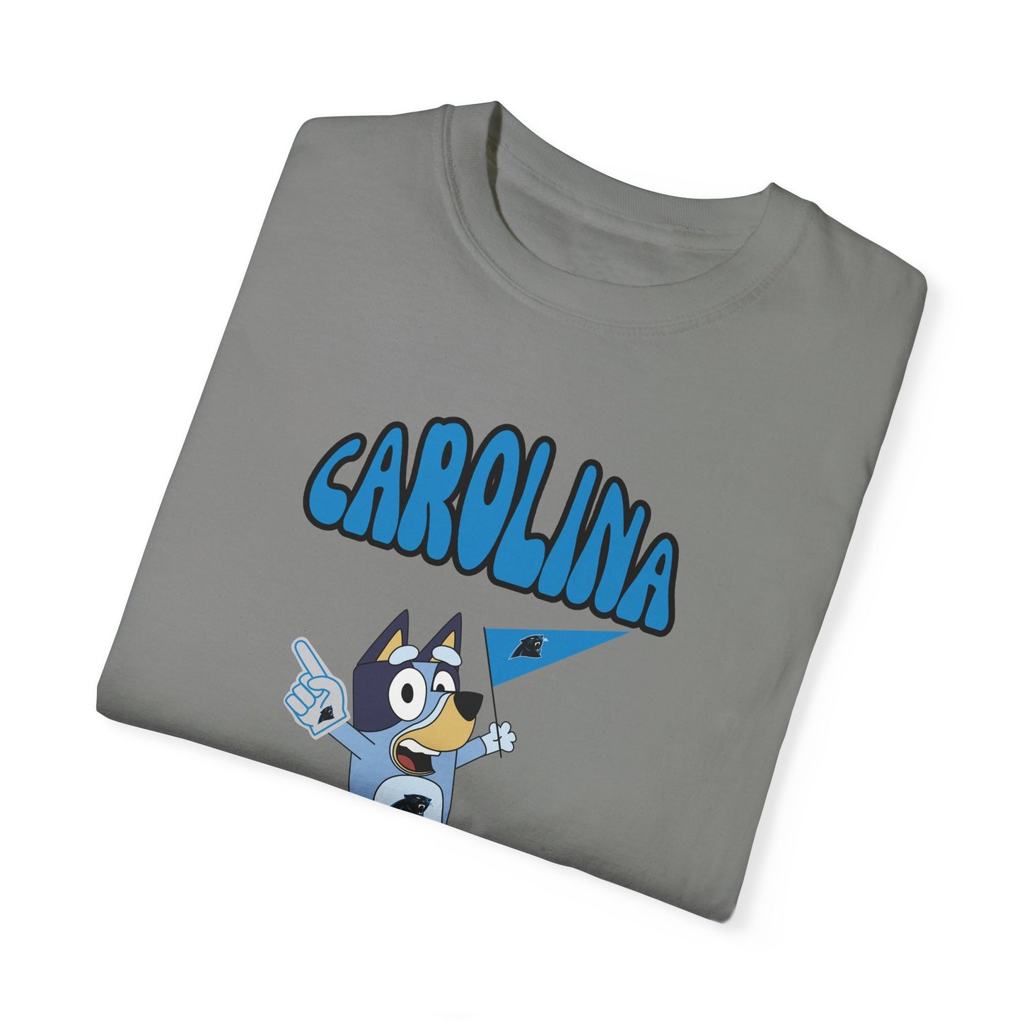 Unisex Bluey Design Carolina Panthers -Inspired T-Shirt