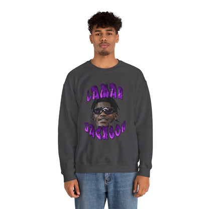 Lamar Jackson Comic Book Design Sweatshirt