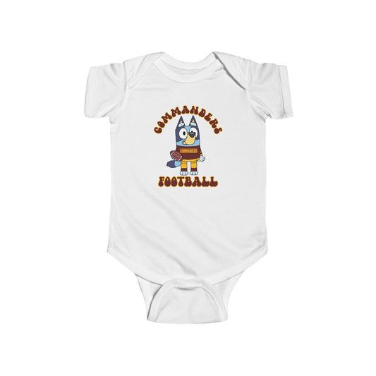 Bluey Washington Commanders Infant Onesie