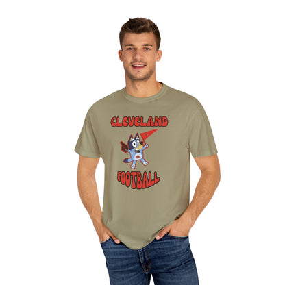 Unisex Bluey Design Cleveland Football -Inspired T-Shirt