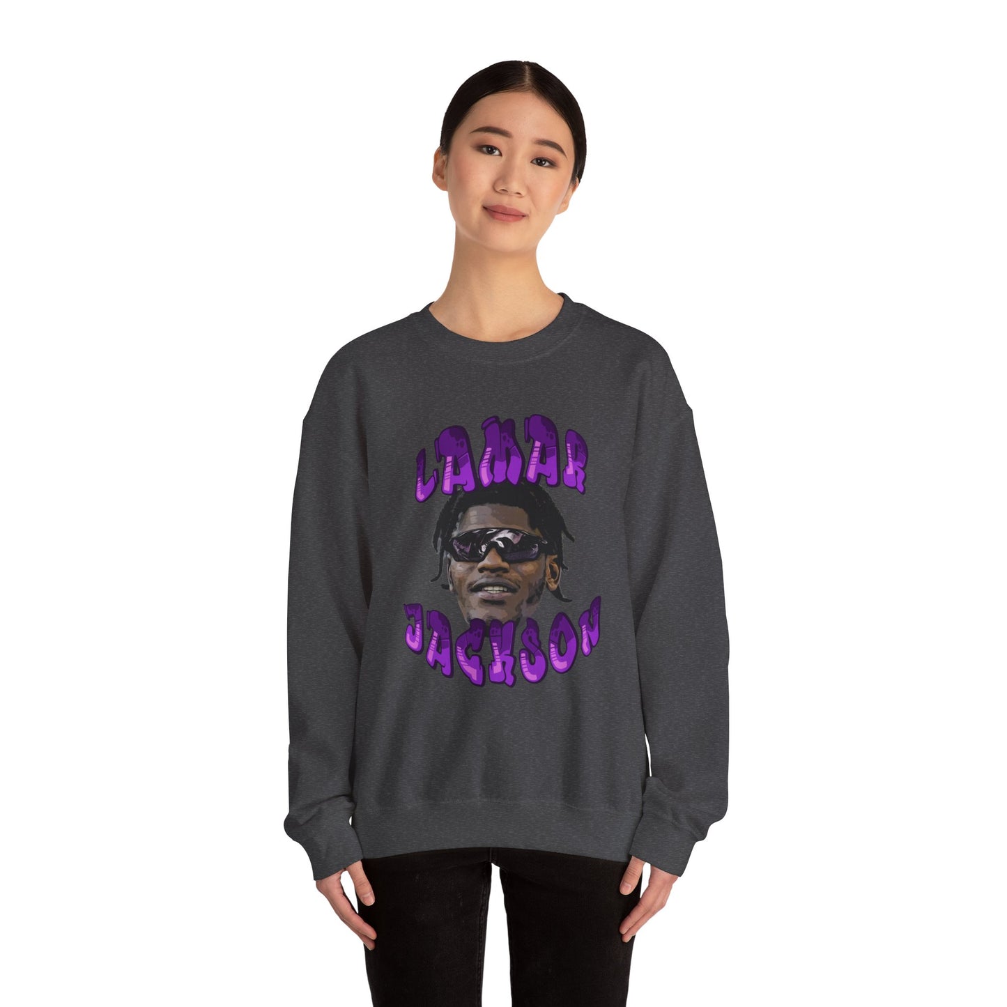 Lamar Jackson Comic Book Design Sweatshirt