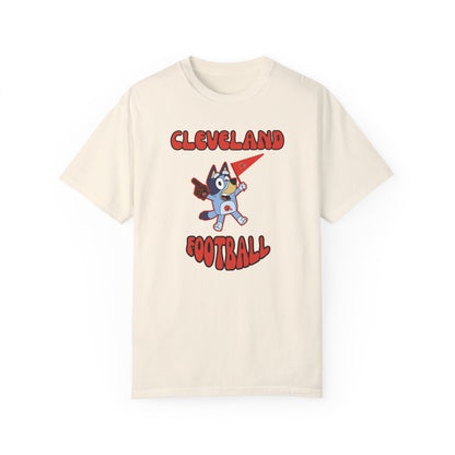 Unisex Bluey Design Cleveland Football -Inspired T-Shirt