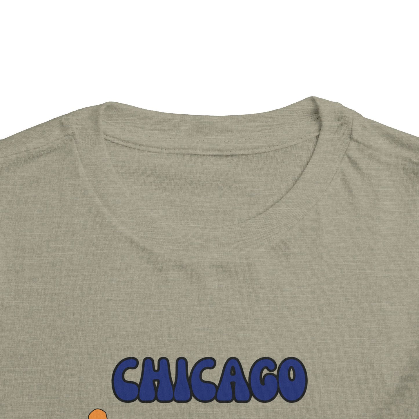 Toddler Bluey Design Chicago Cubs - Inspired T-Shirt