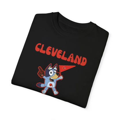 Unisex Bluey Design Cleveland Football -Inspired T-Shirt