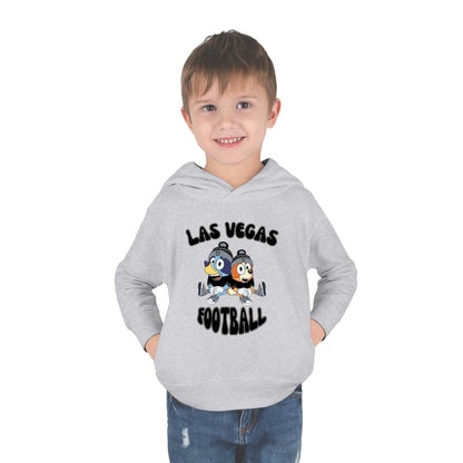 Toddler Bluey & Bingo Design Raiders Football - Inspired Pullover Fleece Hoodie