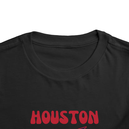 Toddler Bluey Design Houston Texans Football -Inspired T-Shirt