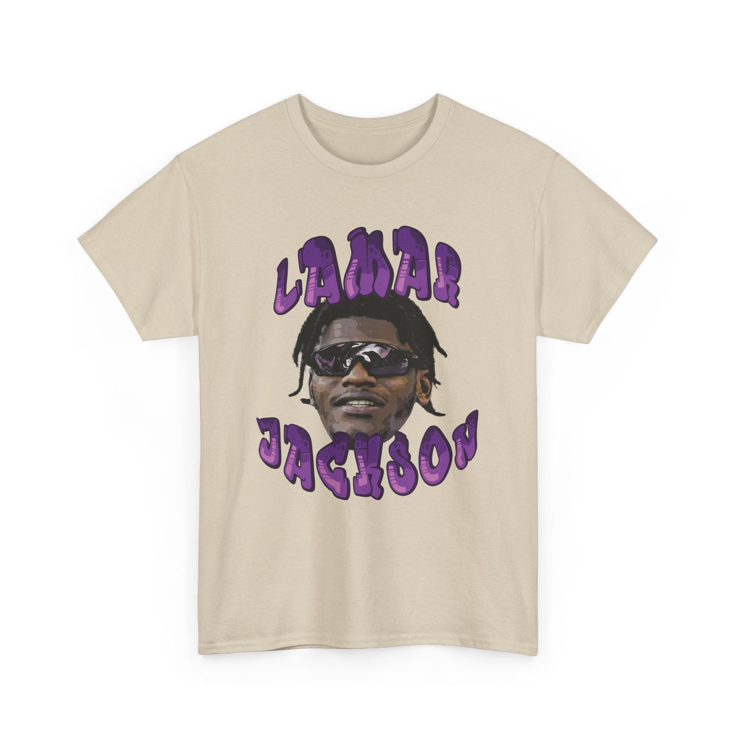 Lamar Jackson Comic Book Design Tee