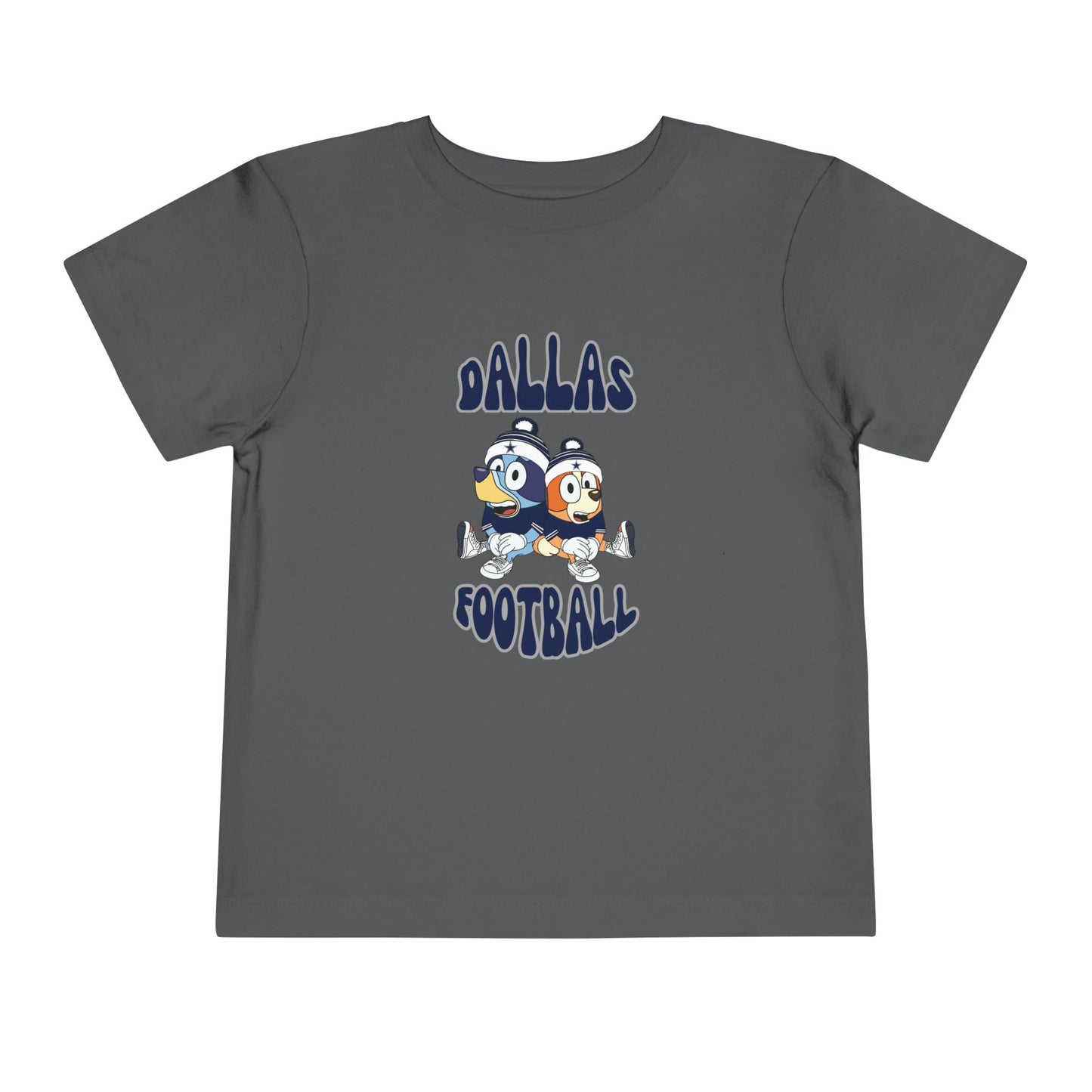 Toddler Bluey & Bingo Design Dallas Football - Inspired T-Shirt