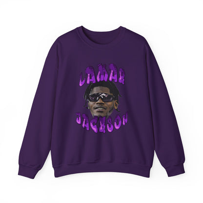 Lamar Jackson Comic Book Design Sweatshirt