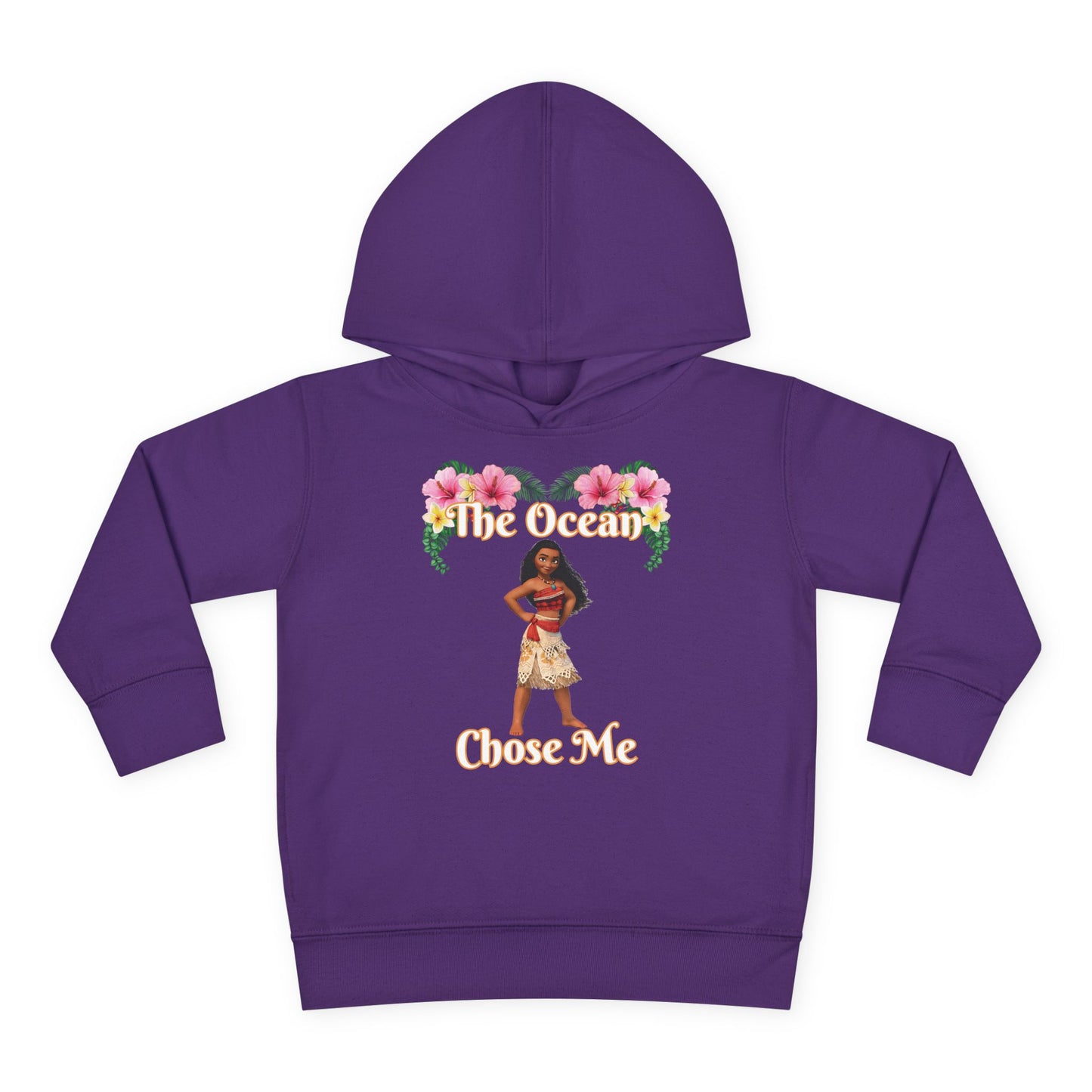 Moana Toddler Fleece Hoodie - The Ocean Chose Me