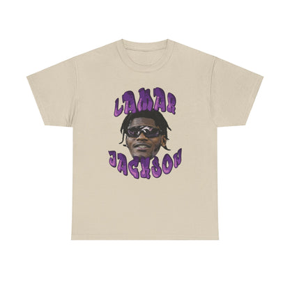 Lamar Jackson Comic Book Design Tee