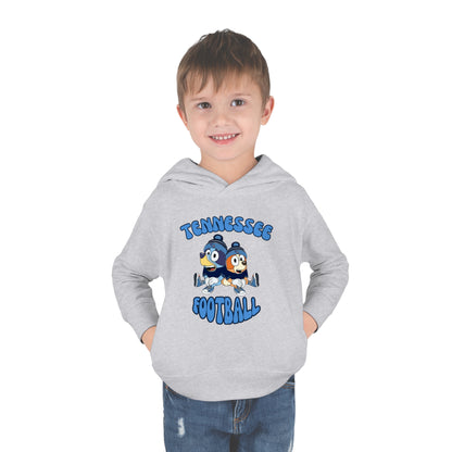 Toddler Bluey & Bingo Design Titans Football - Inspired Pullover Fleece Hoodie