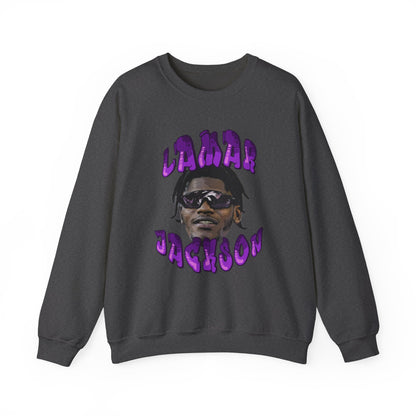 Lamar Jackson Comic Book Design Sweatshirt