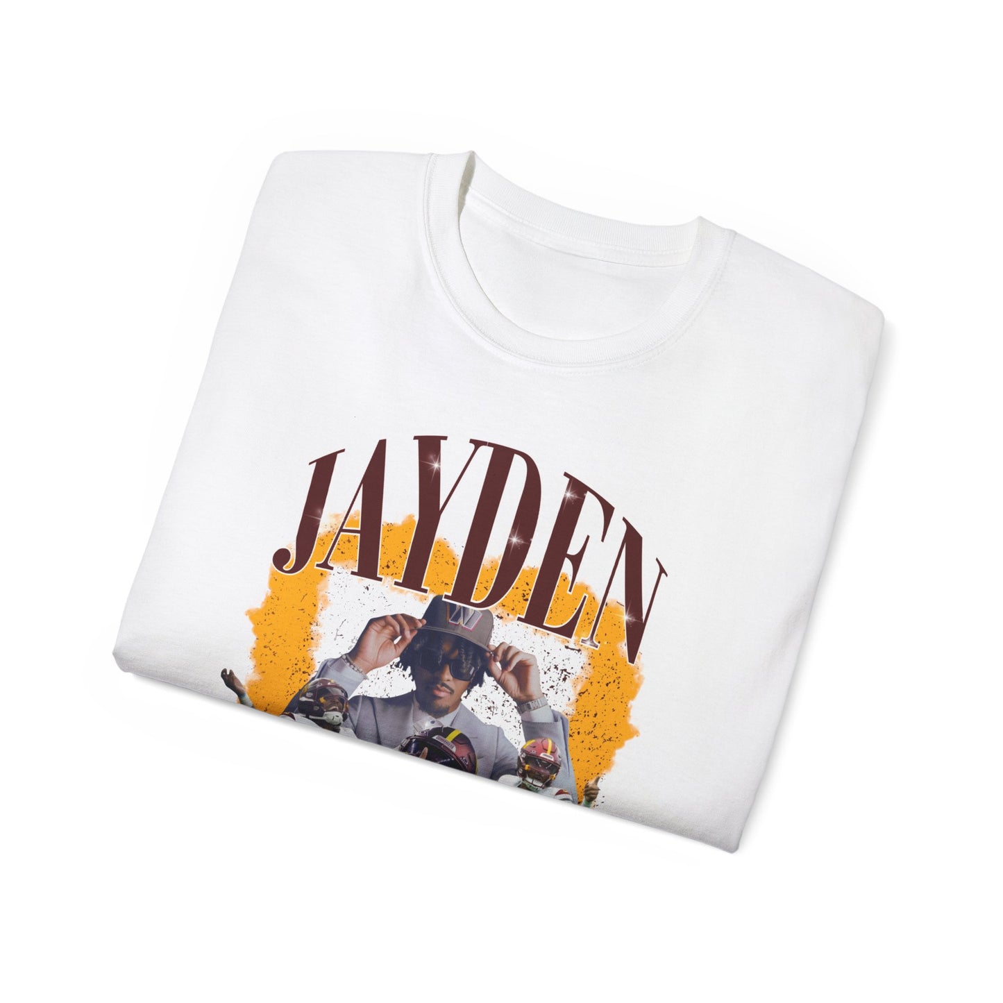 Jayden Daniels Vintage Graphic 90s T-Shirt, Sport Homage Graphic T-shirt Unisex