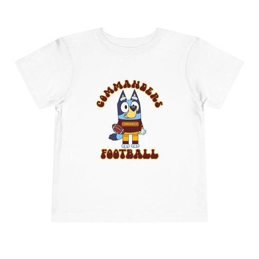 Bluey Washington Commanders Toddler Tee