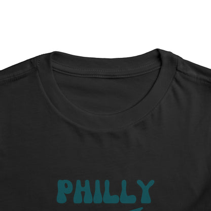 Toddler Bluey Design Philadelphia Eagles Football -Inspired T-Shirt