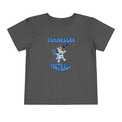 Toddler Bluey Design Tennessee Titans Football -Inspired T-Shirt