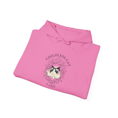 Unisex Childless Cat Lady Hoodie