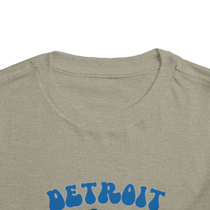 Toddler Bluey & Bingo Design Detroit Lions Football - Inspired T-Shirt