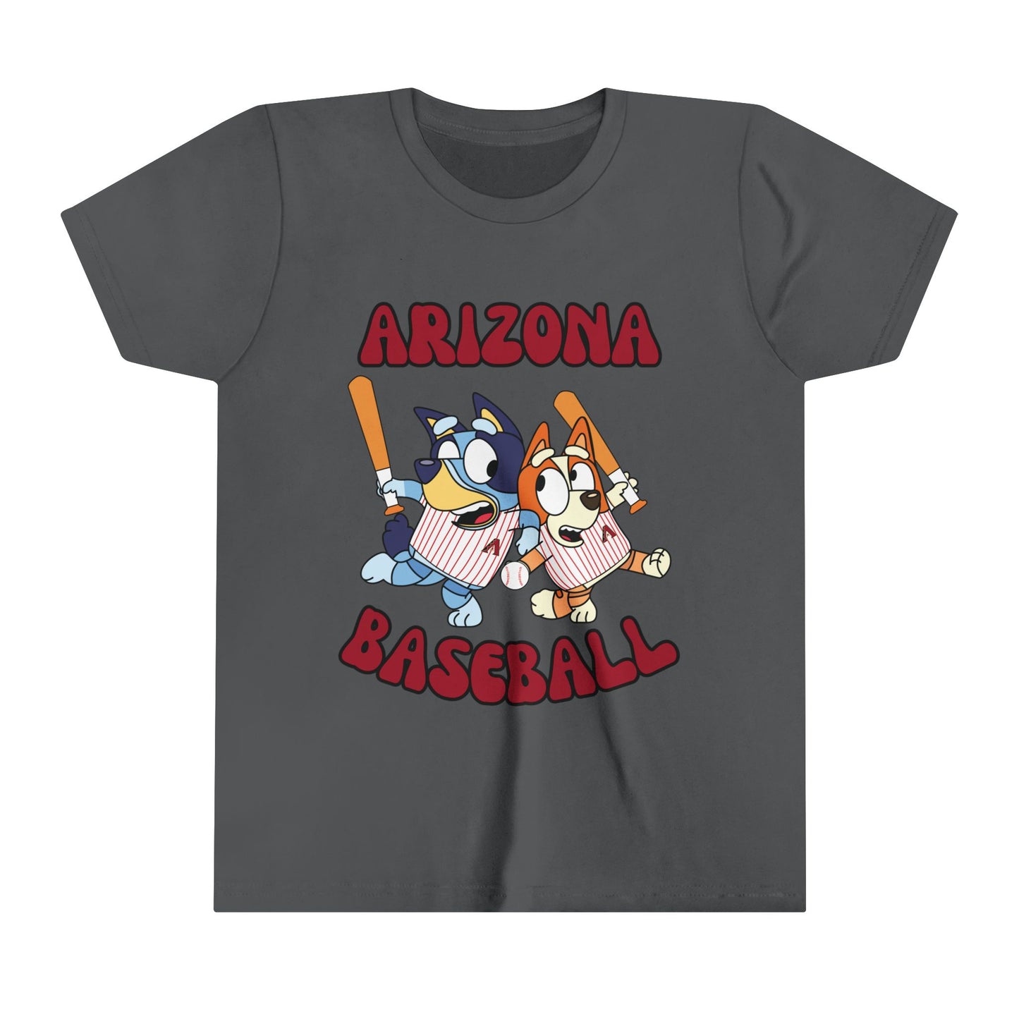 Youth Bluey Design Arizona Diamondbacks - Inspired T-Shirt