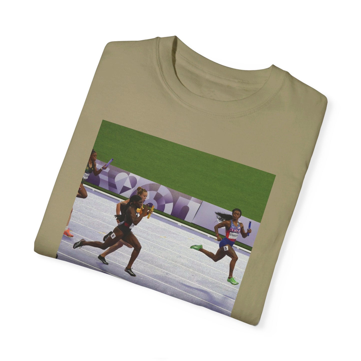 Sha'Carri Richardson Cold Look Tee Shirt Team USA