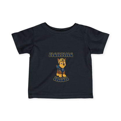 Chase Paw Patrol Fighting Irish College Football Design - Infant Tee-Shirt