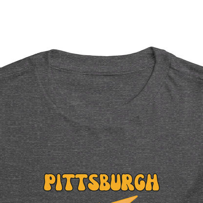 Toddler Bluey Design Pittsburgh Steelers Football -Inspired T-Shirt