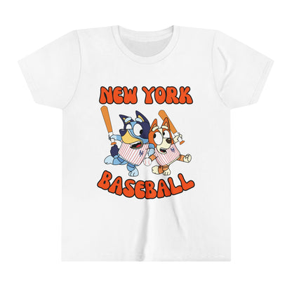 Bluey Design NY Mets - Inspired T-Shirt