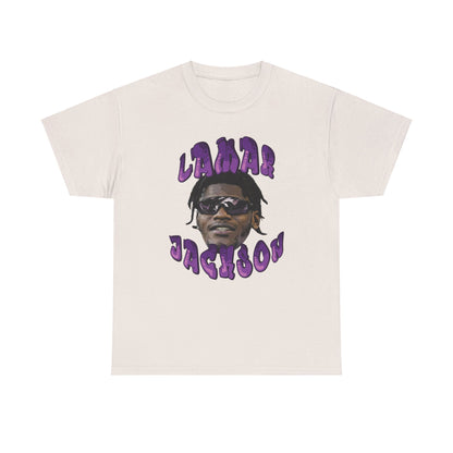 Lamar Jackson Comic Book Design Tee