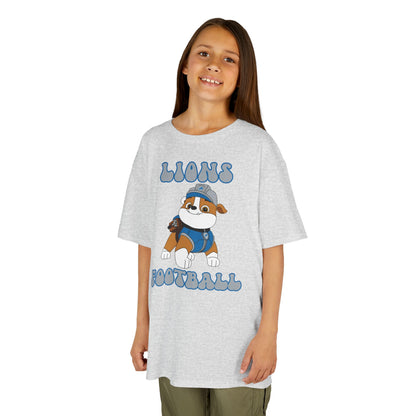 Rubble Paw Patrol Lions Football Youth Tee-Shirt