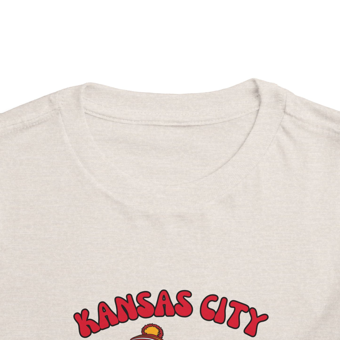 Toddler Bluey & Bingo Design Kansas City Chiefs Football - Inspired T-Shirt