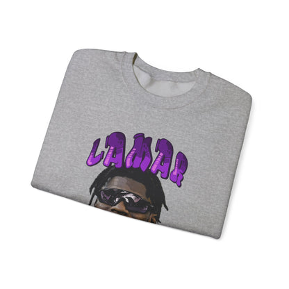 Lamar Jackson Comic Book Design Sweatshirt