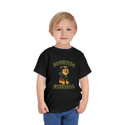 Customizable Chase Paw Patrol Pro Sports Design Toddler Tee - Sport and Team Customizable