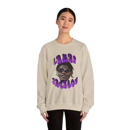 Lamar Jackson Comic Book Design Sweatshirt