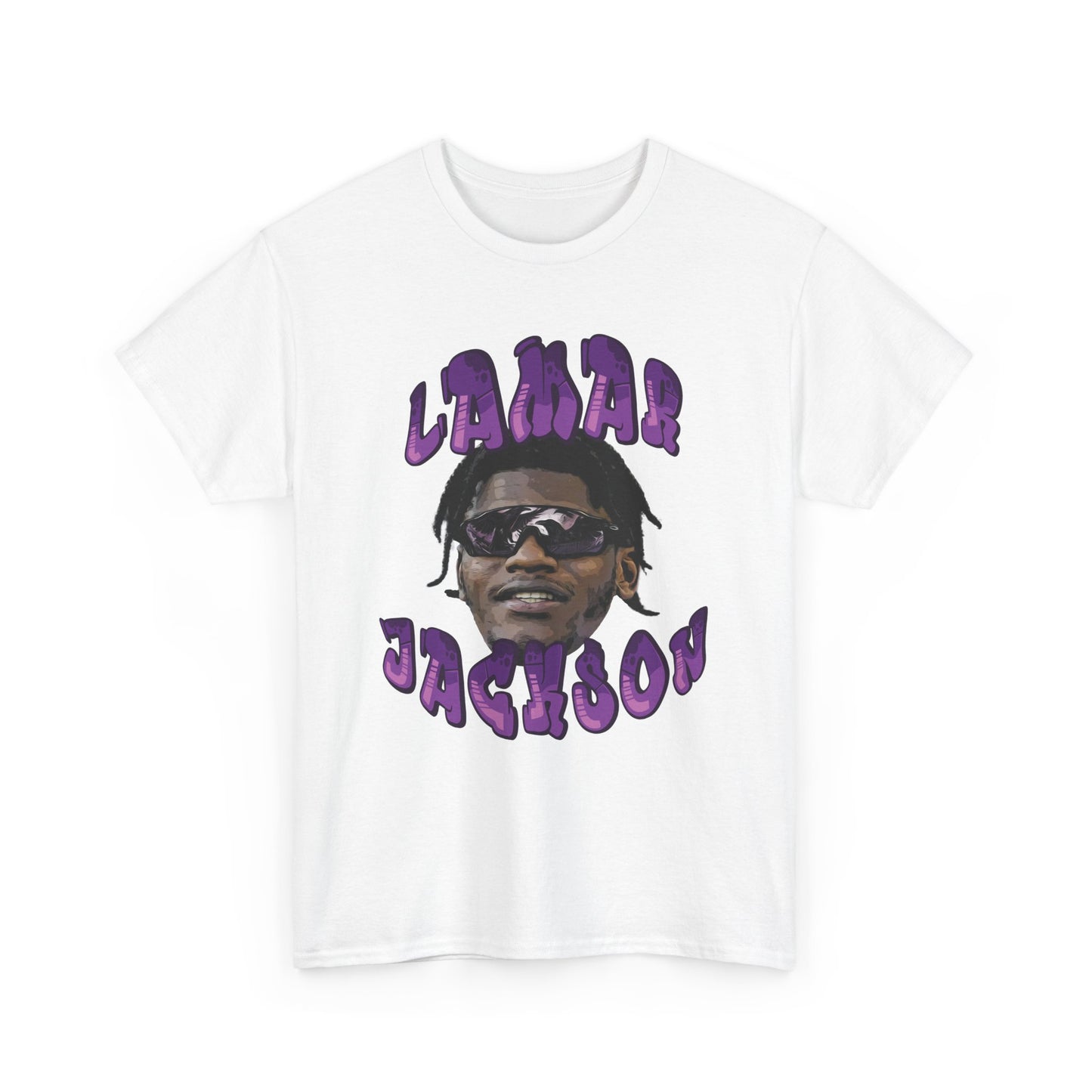 Lamar Jackson Comic Book Design Tee