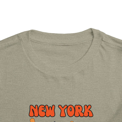 Toddler Bluey Design NY Mets - Inspired T-Shirt