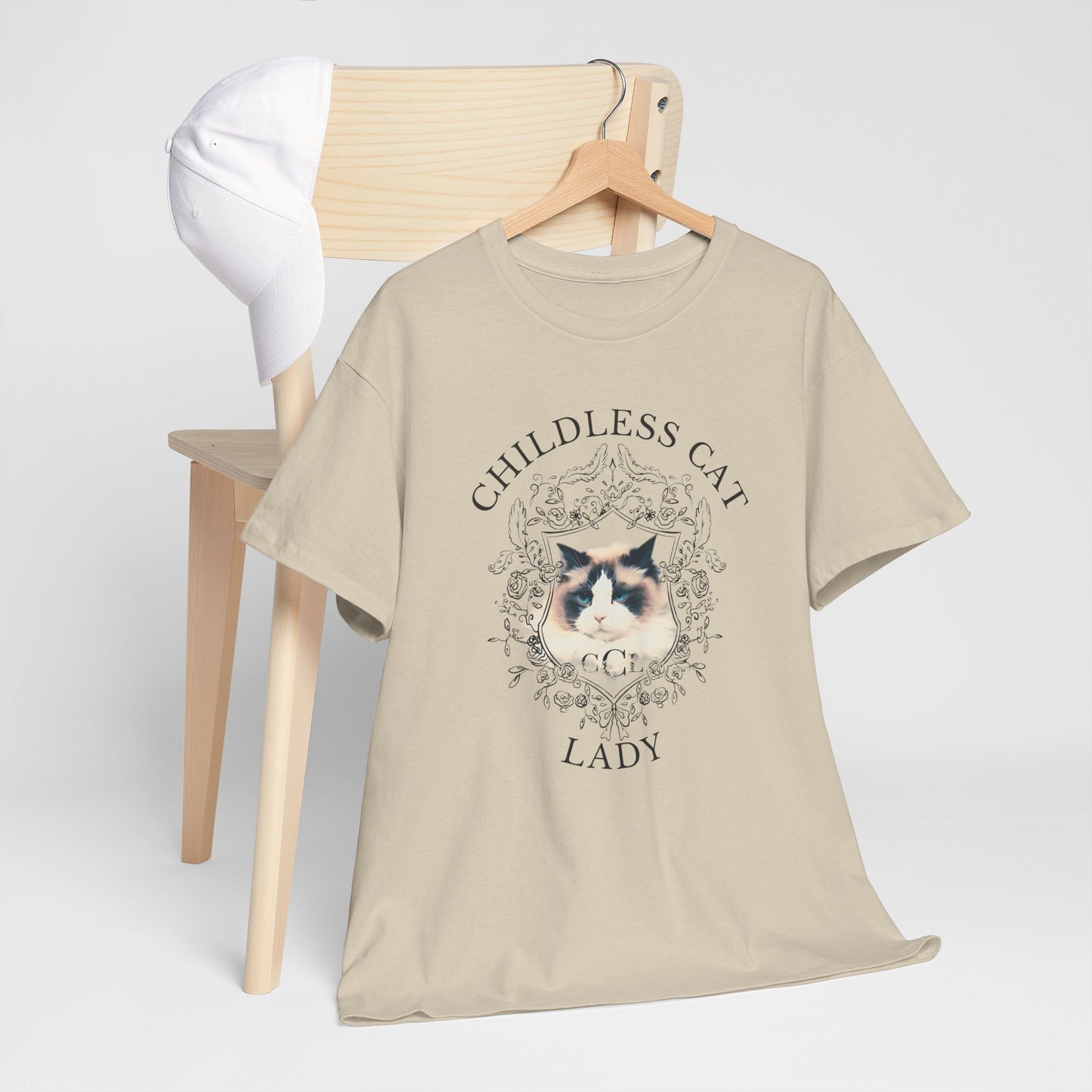 Unisex Childless Cat Lady T-Shirt