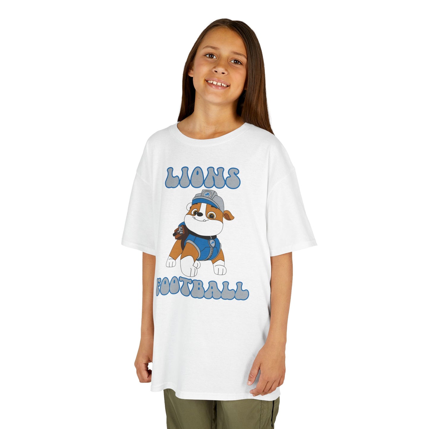 Rubble Paw Patrol Lions Football Youth Tee-Shirt